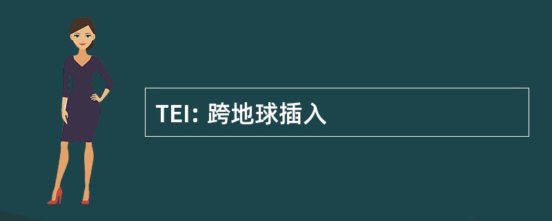 TEI: 跨地球插入