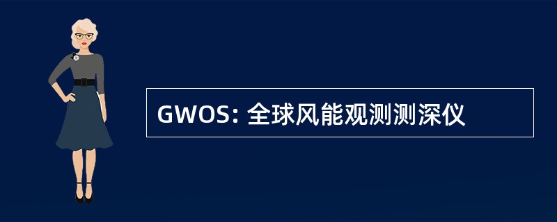 GWOS: 全球风能观测测深仪