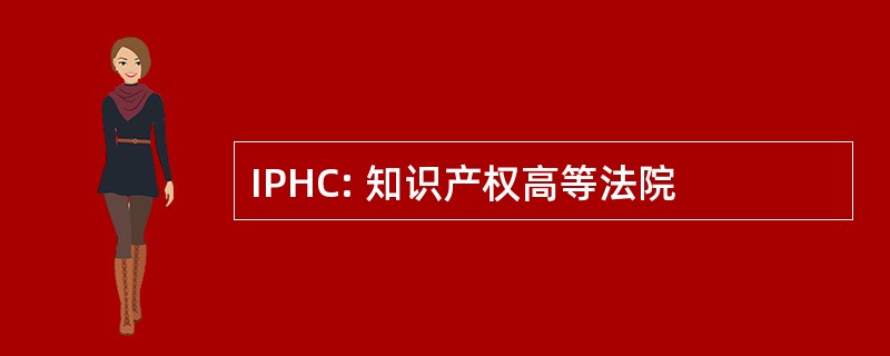 IPHC: 知识产权高等法院