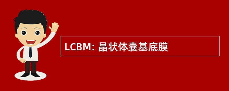 LCBM: 晶状体囊基底膜