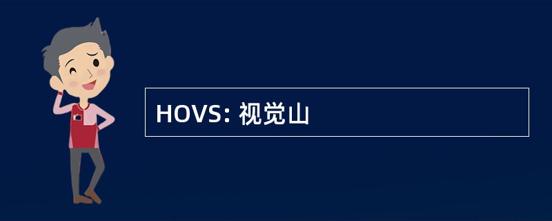 HOVS: 视觉山