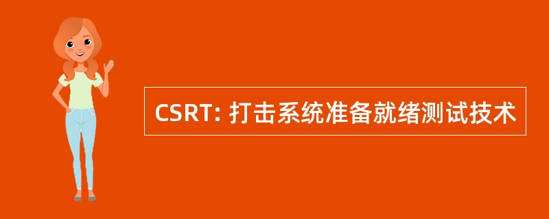 CSRT: 打击系统准备就绪测试技术