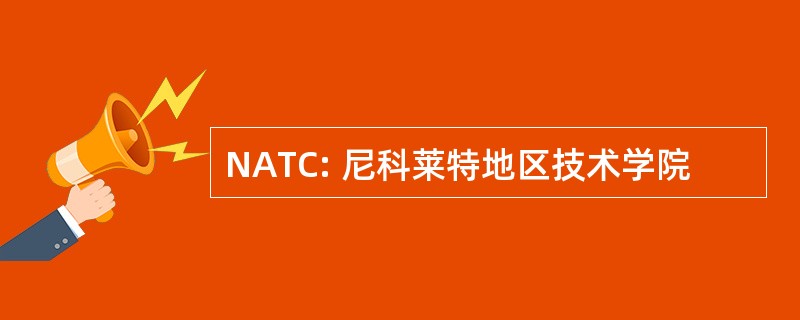 NATC: 尼科莱特地区技术学院