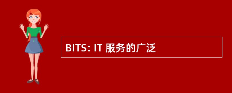 BITS: IT 服务的广泛