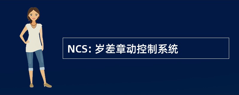 NCS: 岁差章动控制系统