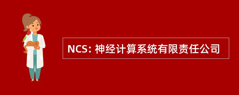 NCS: 神经计算系统有限责任公司