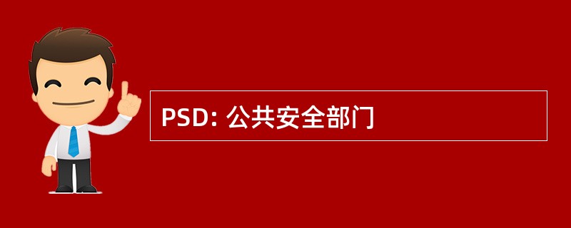 PSD: 公共安全部门