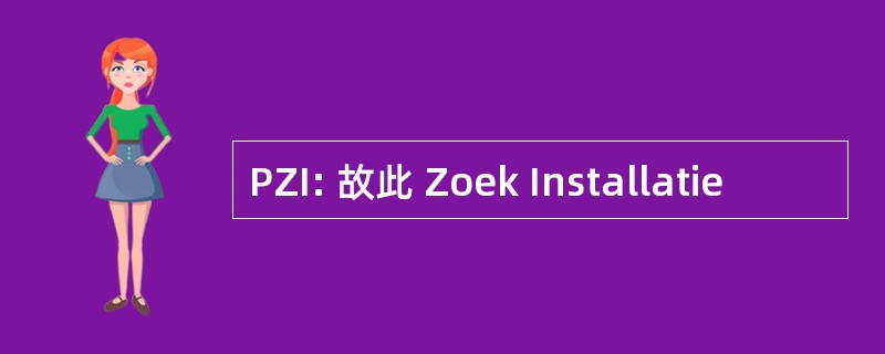 PZI: 故此 Zoek Installatie