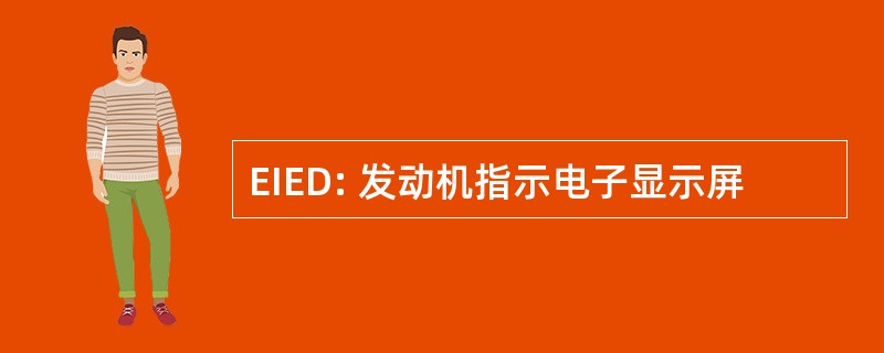 EIED: 发动机指示电子显示屏