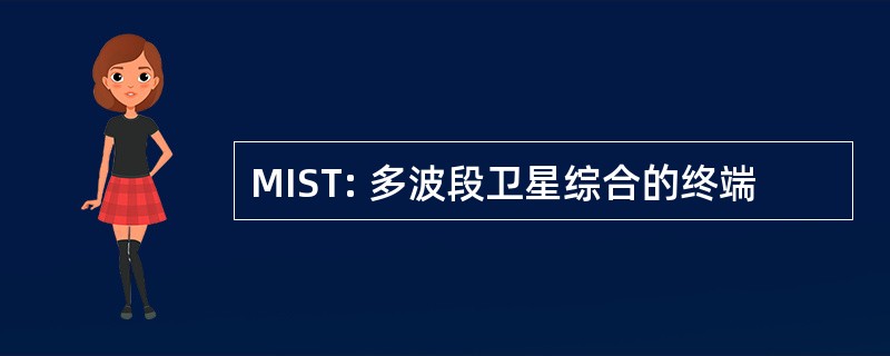 MIST: 多波段卫星综合的终端