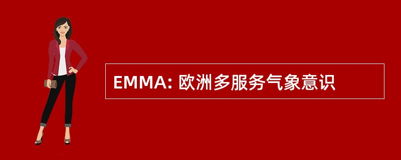 EMMA: 欧洲多服务气象意识