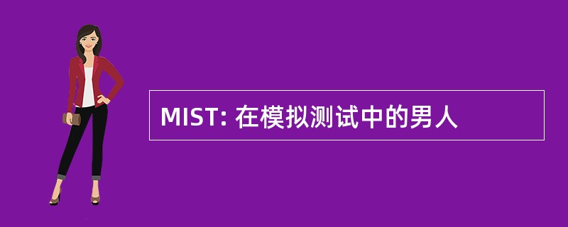 MIST: 在模拟测试中的男人