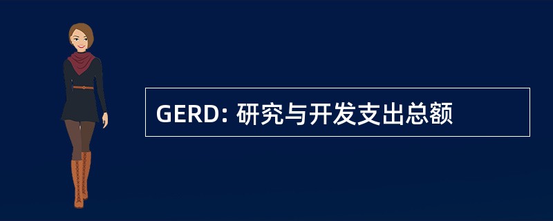 GERD: 研究与开发支出总额