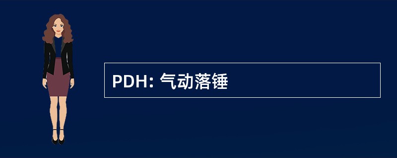 PDH: 气动落锤