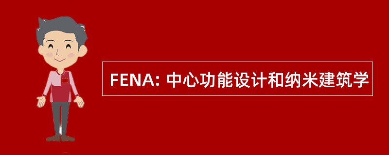 FENA: 中心功能设计和纳米建筑学