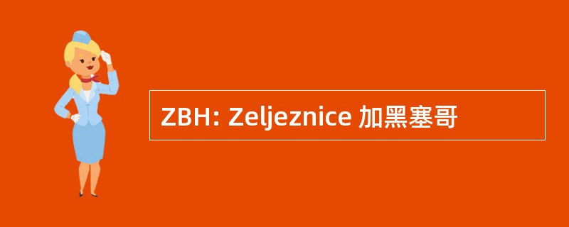 ZBH: Zeljeznice 加黑塞哥