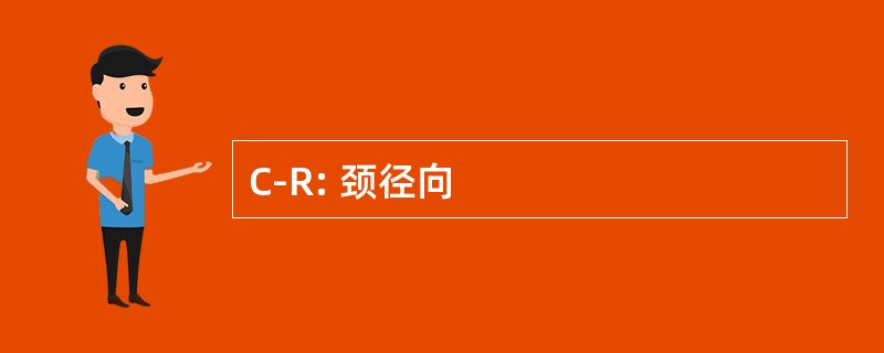 C-R: 颈径向