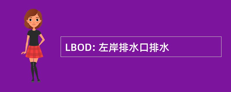 LBOD: 左岸排水口排水