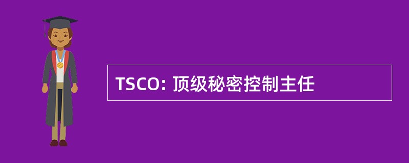 TSCO: 顶级秘密控制主任