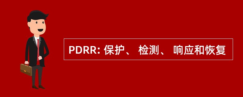 PDRR: 保护、 检测、 响应和恢复