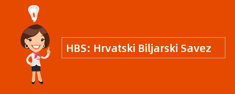 HBS: Hrvatski Biljarski Savez