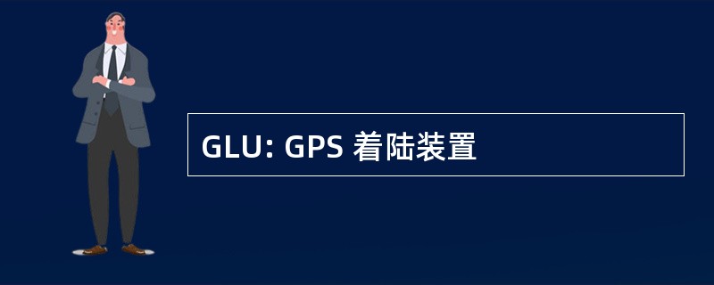 GLU: GPS 着陆装置