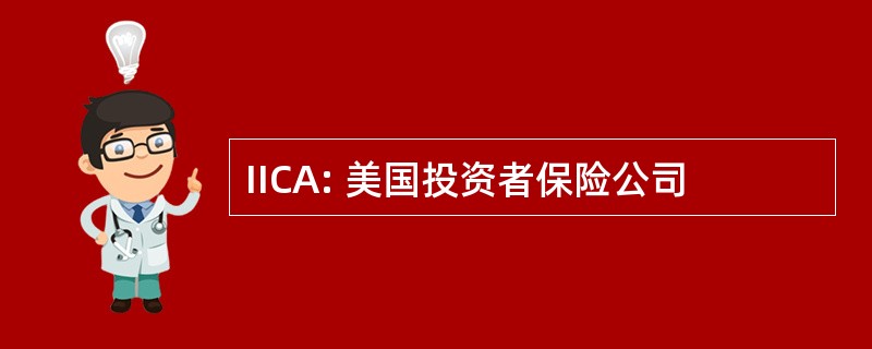 IICA: 美国投资者保险公司