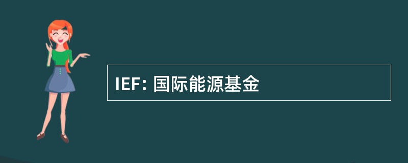 IEF: 国际能源基金