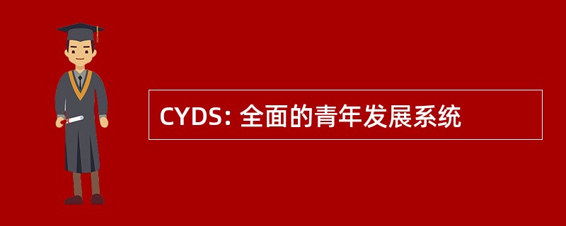 CYDS: 全面的青年发展系统