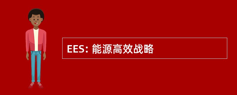 EES: 能源高效战略