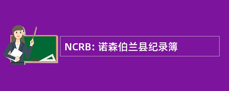 NCRB: 诺森伯兰县纪录簿