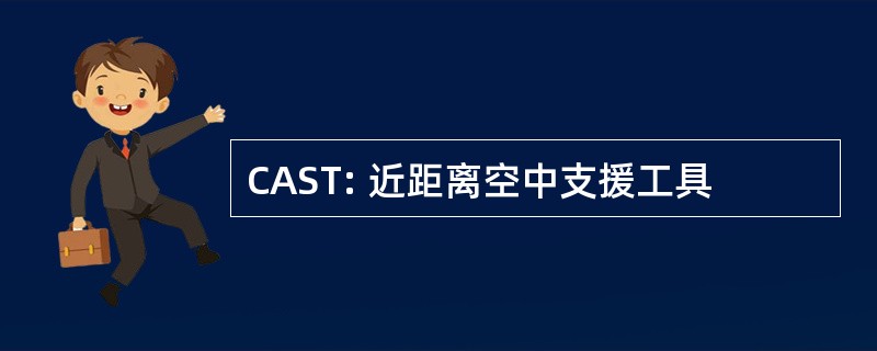 CAST: 近距离空中支援工具