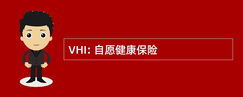 VHI: 自愿健康保险