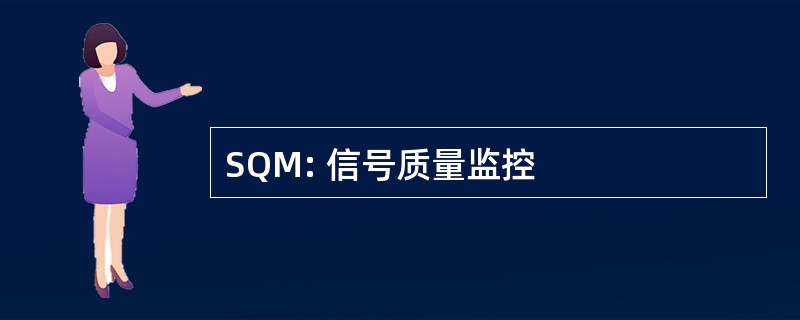 SQM: 信号质量监控