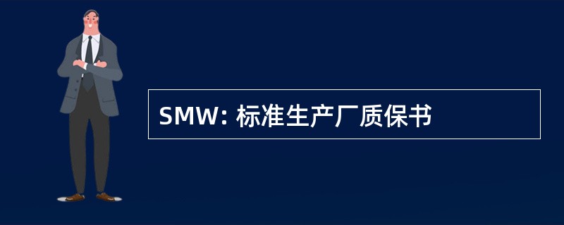 SMW: 标准生产厂质保书