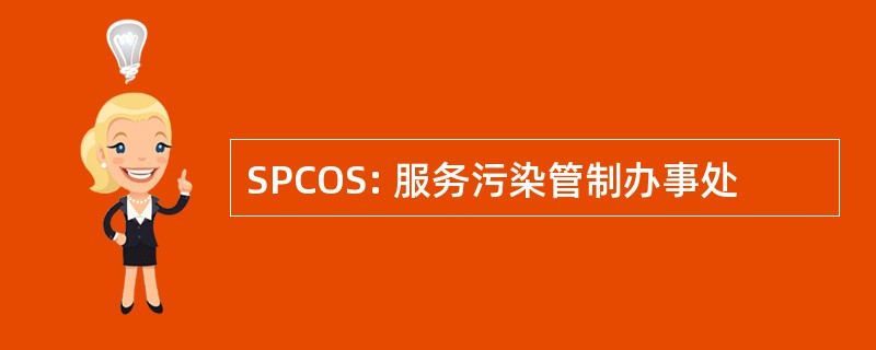 SPCOS: 服务污染管制办事处