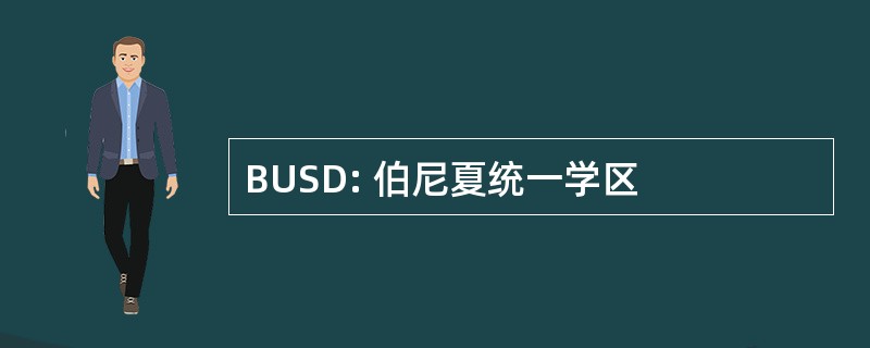 BUSD: 伯尼夏统一学区