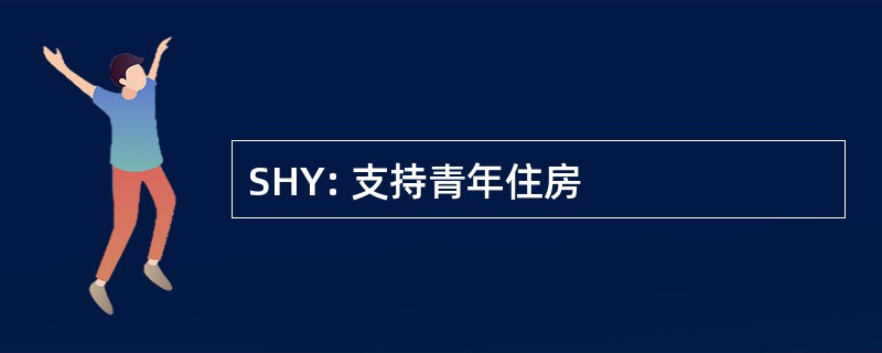 SHY: 支持青年住房