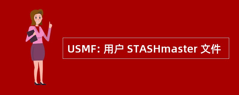 USMF: 用户 STASHmaster 文件