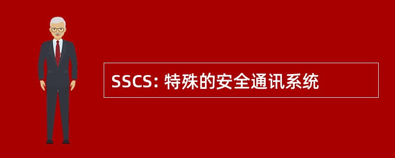 SSCS: 特殊的安全通讯系统