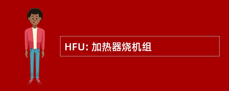 HFU: 加热器烧机组