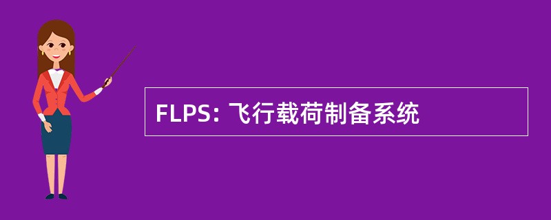 FLPS: 飞行载荷制备系统