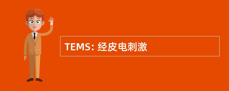 TEMS: 经皮电刺激