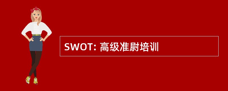 SWOT: 高级准尉培训