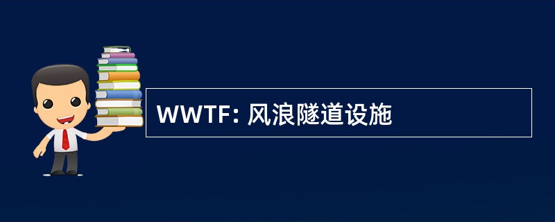 WWTF: 风浪隧道设施