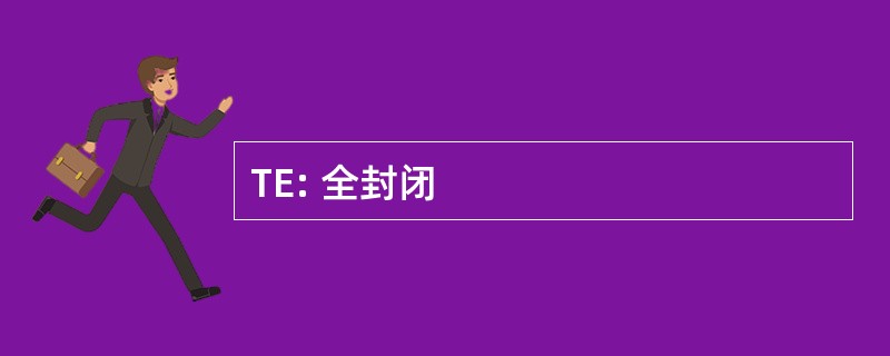 TE: 全封闭