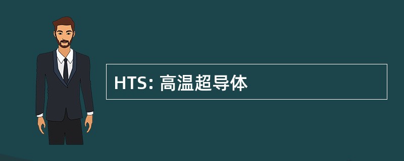 HTS: 高温超导体