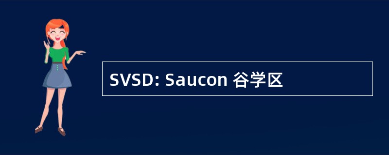 SVSD: Saucon 谷学区