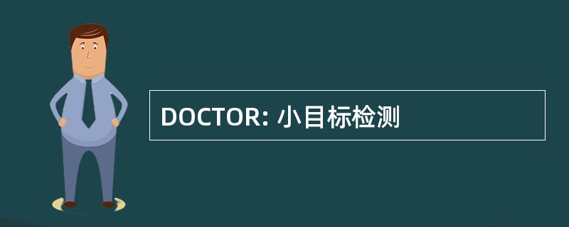 DOCTOR: 小目标检测