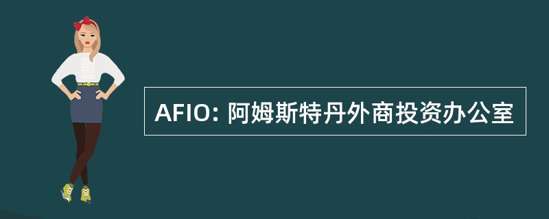 AFIO: 阿姆斯特丹外商投资办公室